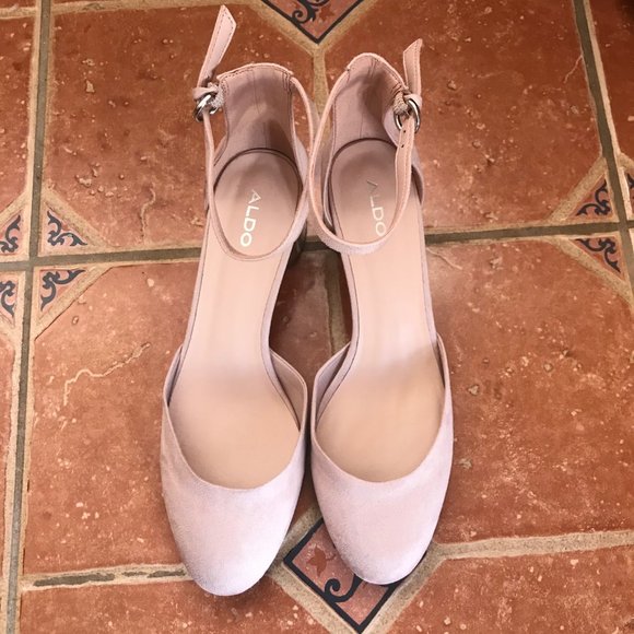 ALDO Legeallan Pink Suede Pumps - Picture 4 of 8